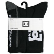 Wholesale - 5pk DC MENS DUEL LOGO HC CREW SOCKS SIZE 10-13, UPC: 193159230715